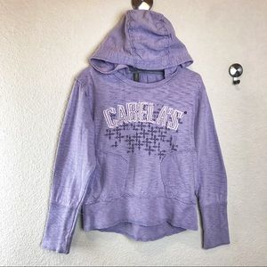 Purple Pullover Hoodie by Cabela’s!